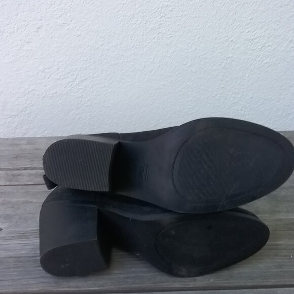 Toms Booties Women's Heeled "The Everly" heeled OrthoLite® insole Black Size 8 - Picture 5 of 12